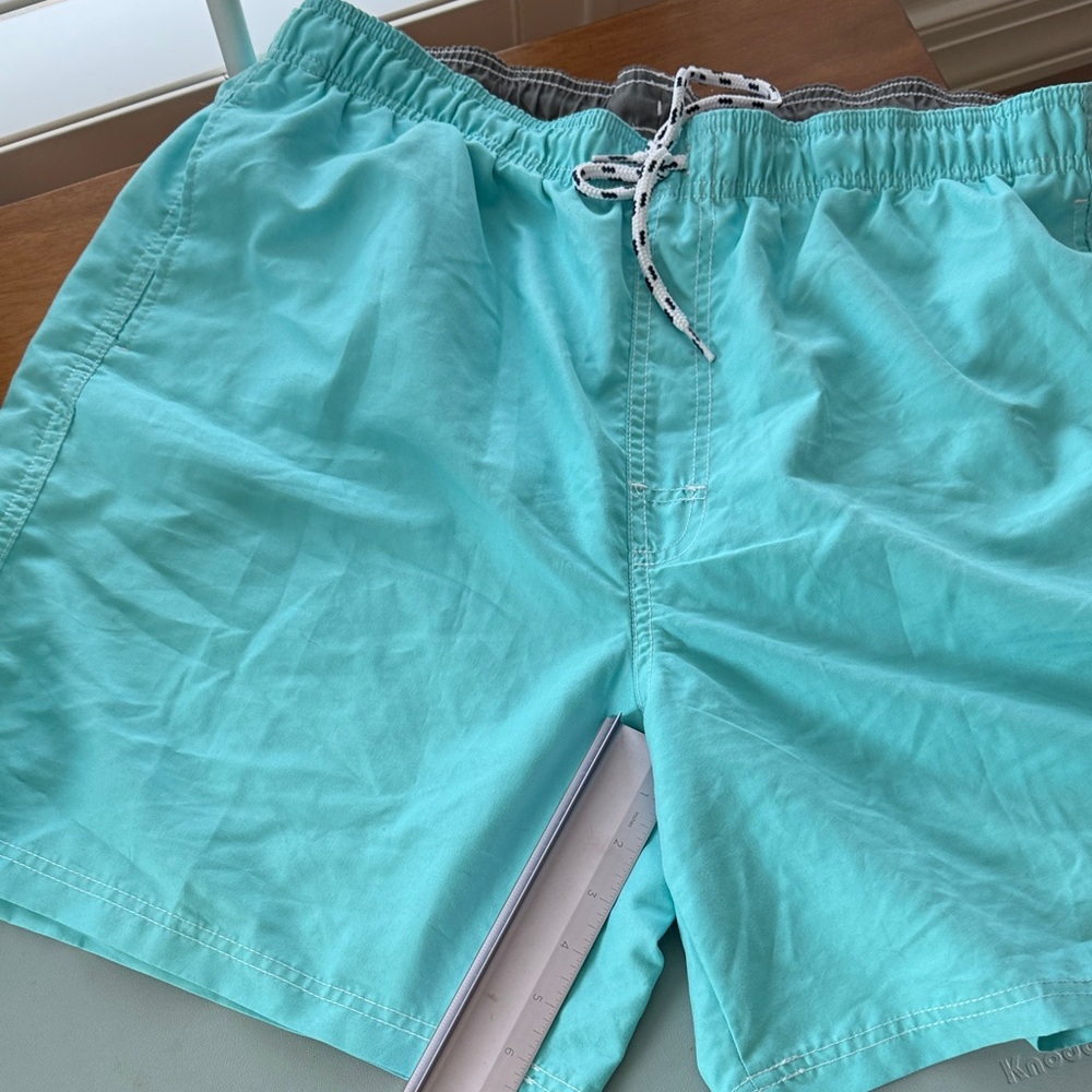 Croft & Barrow Turquoise Swim Trunks never worn but no tags